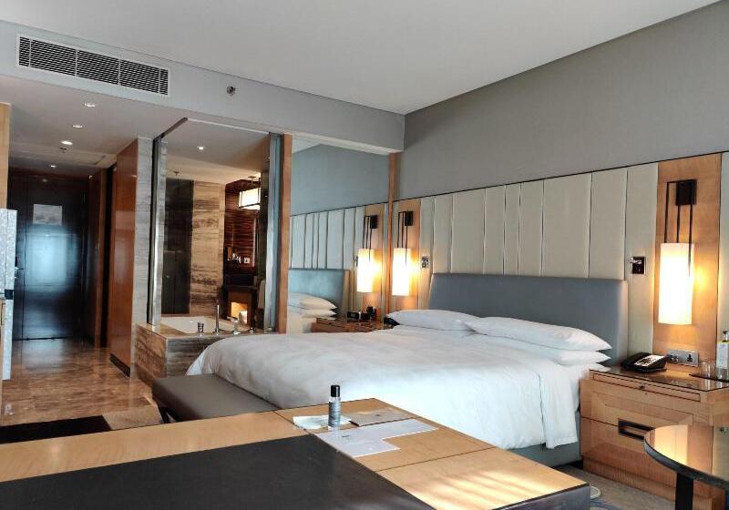 Люкс Executive Кровать Кинг, Jw Marriott Hotel New Delhi Aerocity