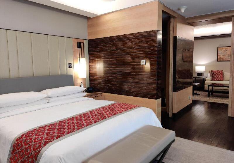 キングサイズベッドのエクゼクティブ, Jw Marriott Hotel New Delhi Aerocity