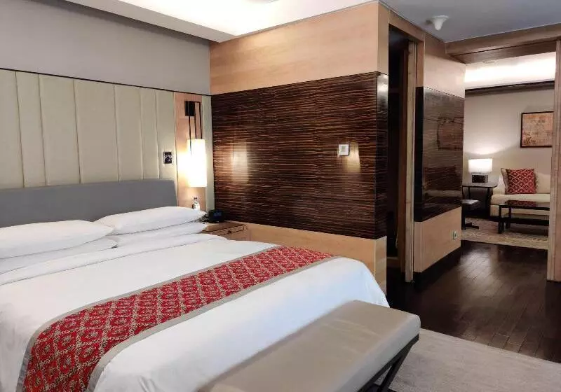 キングサイズベッドのエクゼクティブ, Jw Marriott Hotel New Delhi Aerocity