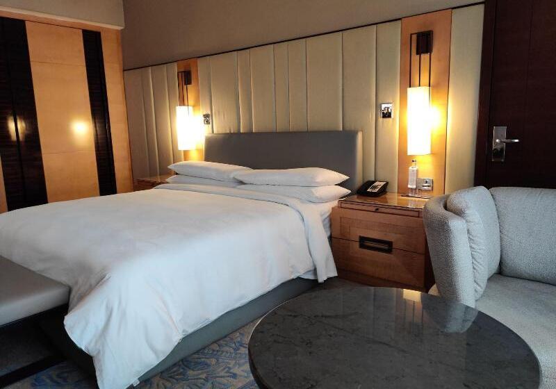 キングサイズベッドのエクゼクティブルーム, Jw Marriott Hotel New Delhi Aerocity