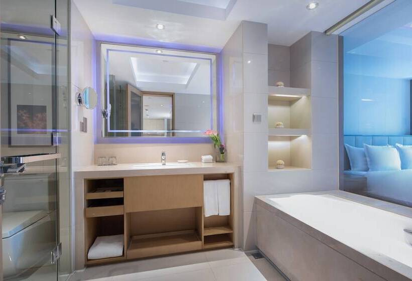 Suíte Deluxe, Pan Pacific Serviced Suites Ningbo