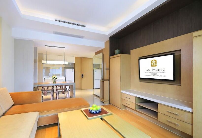 Suíte Deluxe, Pan Pacific Serviced Suites Ningbo