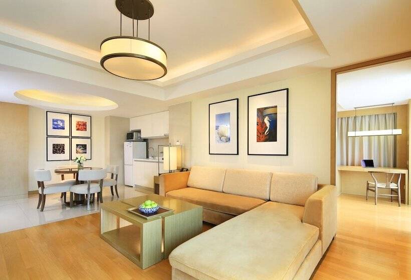 سوئیت دلوکس 2 خوابه, Pan Pacific Serviced Suites Ningbo
