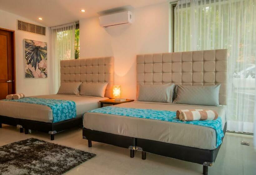 패밀리 룸, Casa Aakal Lagoon Front