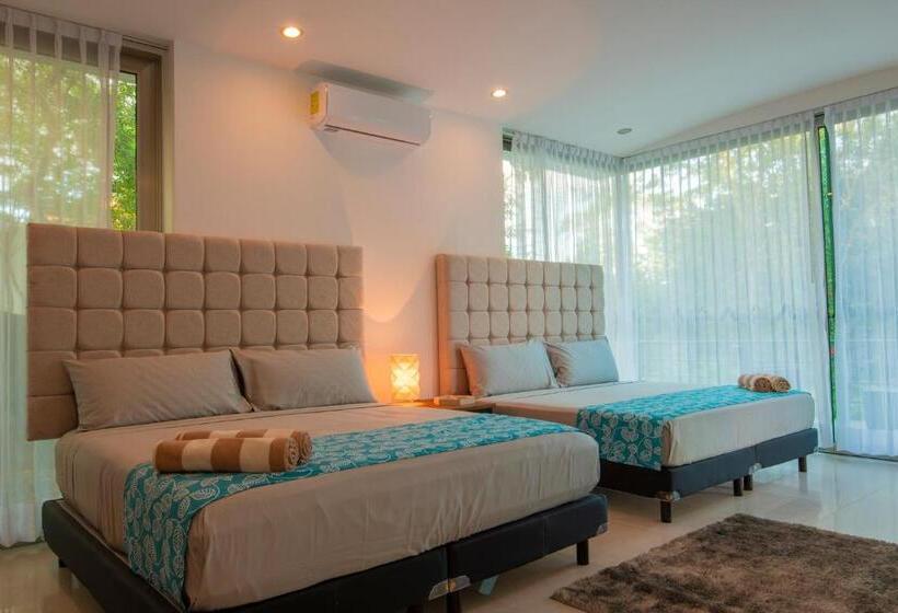 패밀리 룸, Casa Aakal Lagoon Front