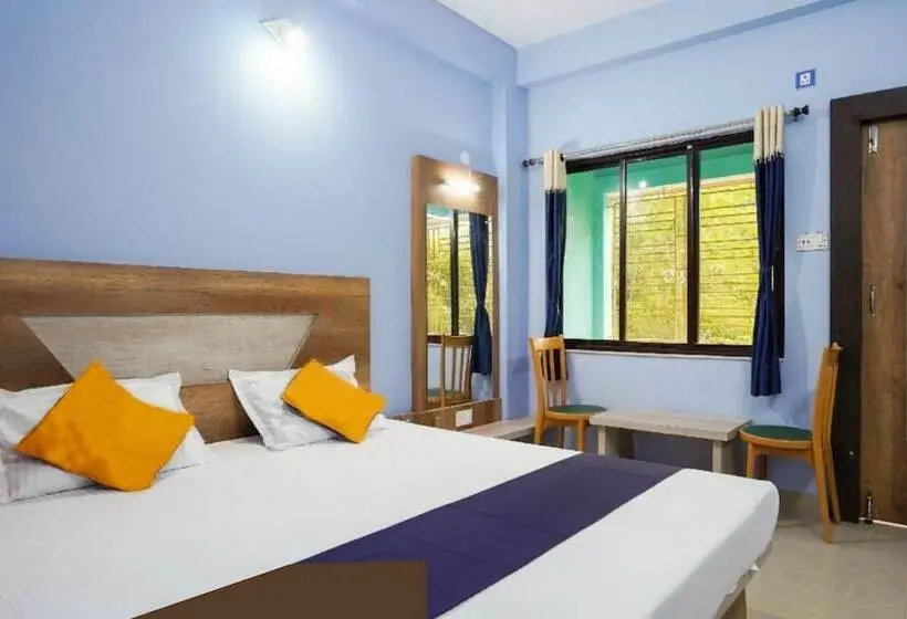 シティビューのデラックスルーム, Goroomgo Ayush International Digha