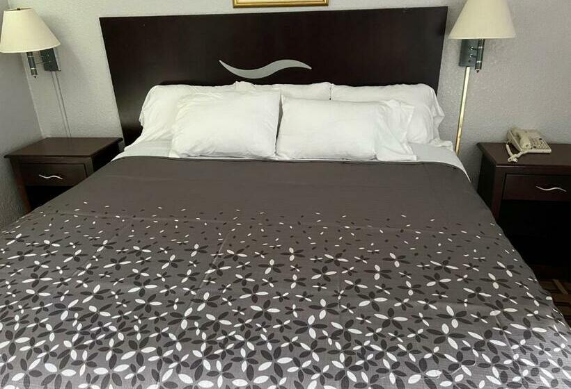 اتاق استاندارد با تخت بزرگ, Budget Inn