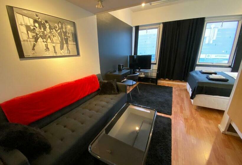 带大床的豪华间, Rock Hotel Salo