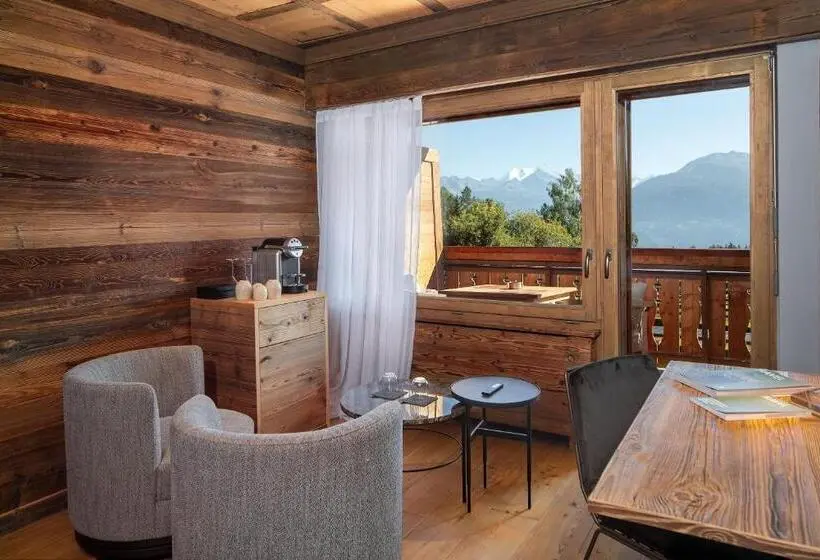 Deluxe Room Mountain View, Aïda Hôtel & Spa   Adults Only Relais & Châteaux