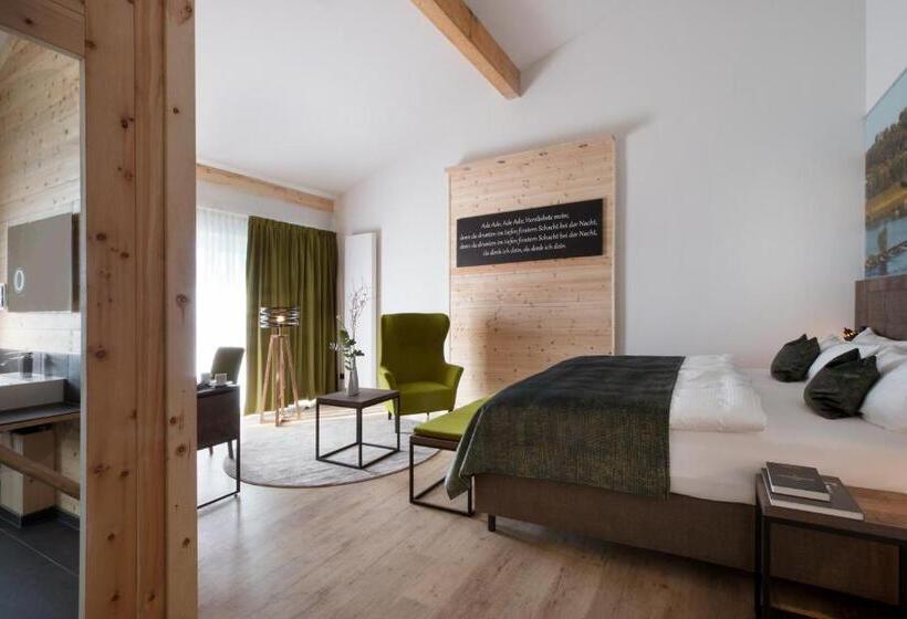 オーシャンビューデラックスルームバルコニー付き, Landhaus Grum