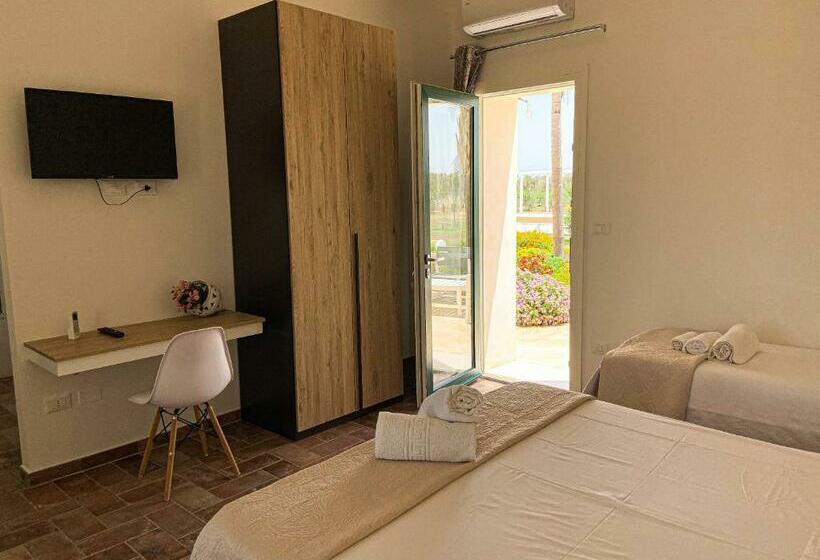 带大床的标准间, Podere Carafa