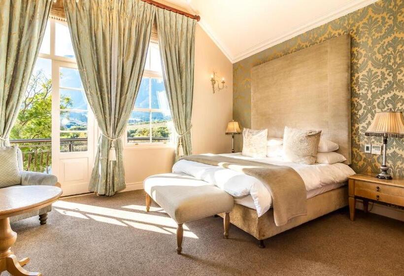 Suite with lake view, L Ermitage   Franschhoek Chateau & Villas