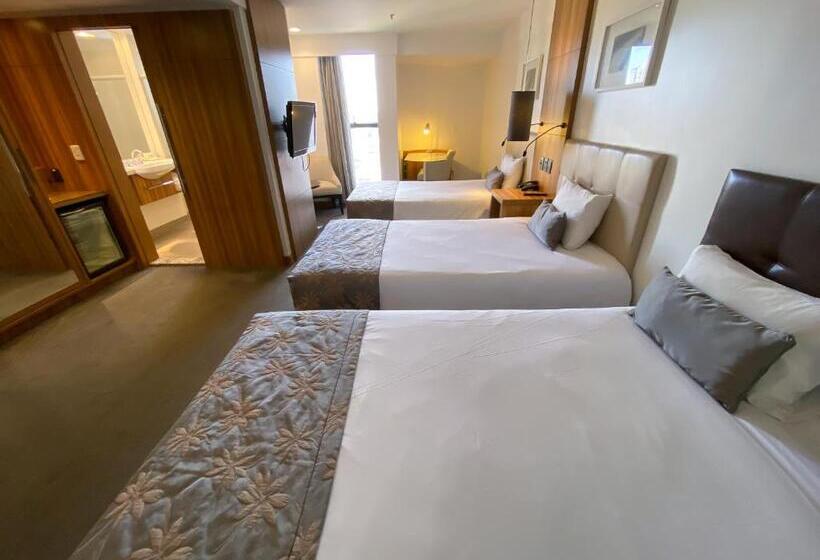 Habitació Superior Quàdruple, Oft Alfre Hotels   Goiânia