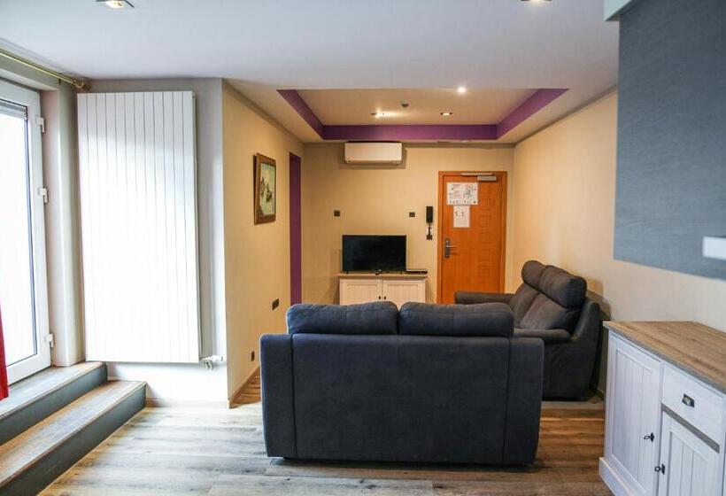 Appartement met 1 Slaapkamer met Terras, Wellness Apart