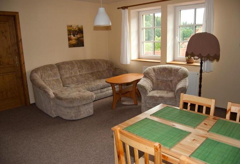 침실 1개 아파트, Penzion Javorský Mlýn