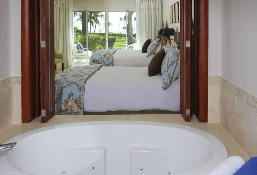 דירת 2 חדרי שינה עם נוף לגינה, Punta Palmera Cap Cana By Essenza Retreats
