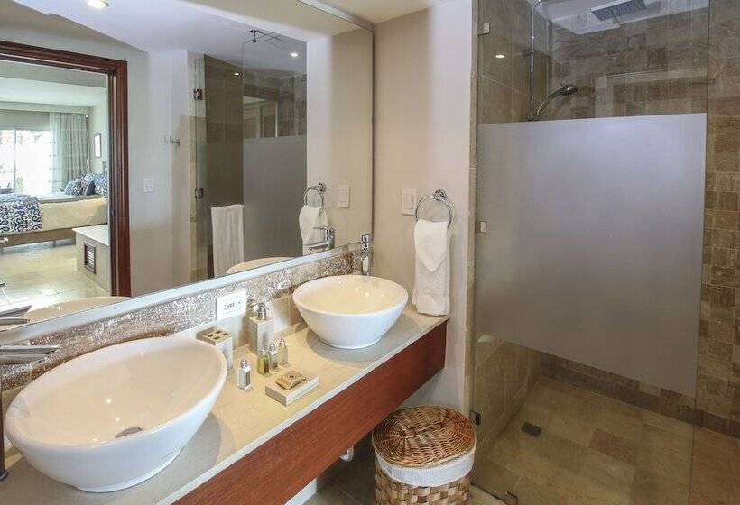 דירת 2 חדרי שינה עם נוף לגינה, Punta Palmera Cap Cana By Essenza Retreats