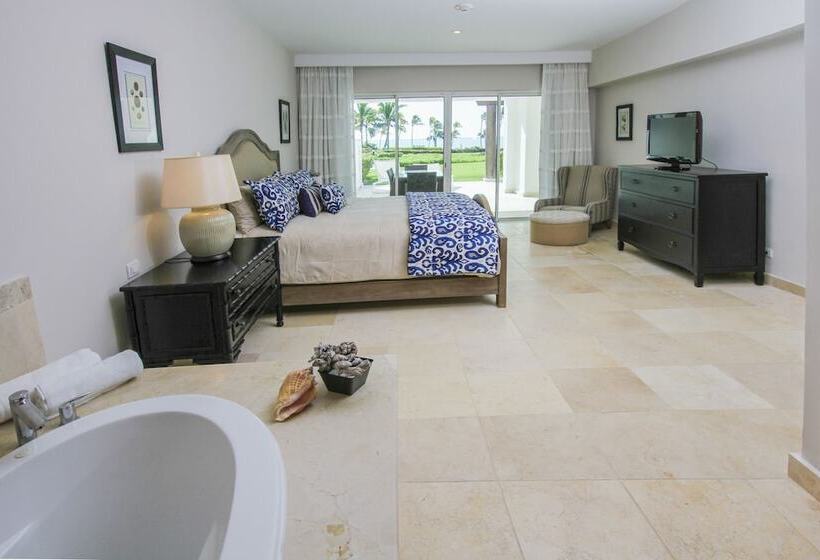 דירת 2 חדרי שינה עם נוף לגינה, Punta Palmera Cap Cana By Essenza Retreats