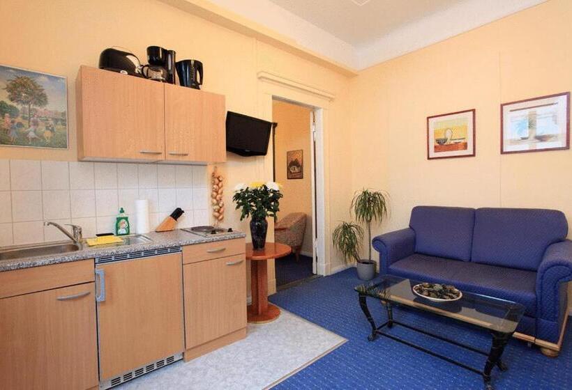 آپارتمان 2 خوابه, Central Inn Am Hauptbahnhof Pension