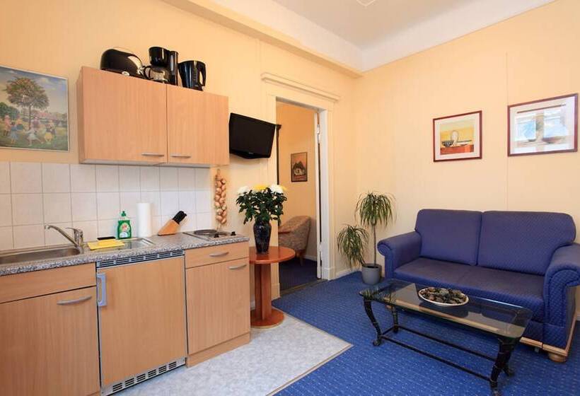 آپارتمان 2 خوابه, Central Inn Am Hauptbahnhof Pension