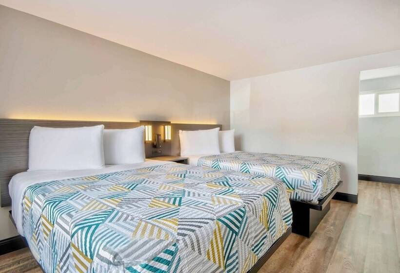 Номер Стандарт 2 Двуспальные Кровати, Studio 6 Eureka Ca Old Town