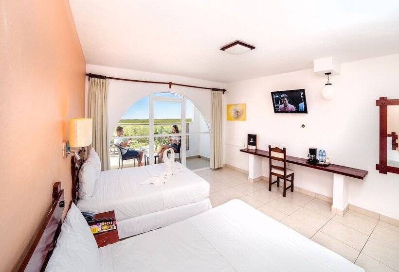 غرفه قياسيه سريرين مزدوجين, Uxmal Resort Maya