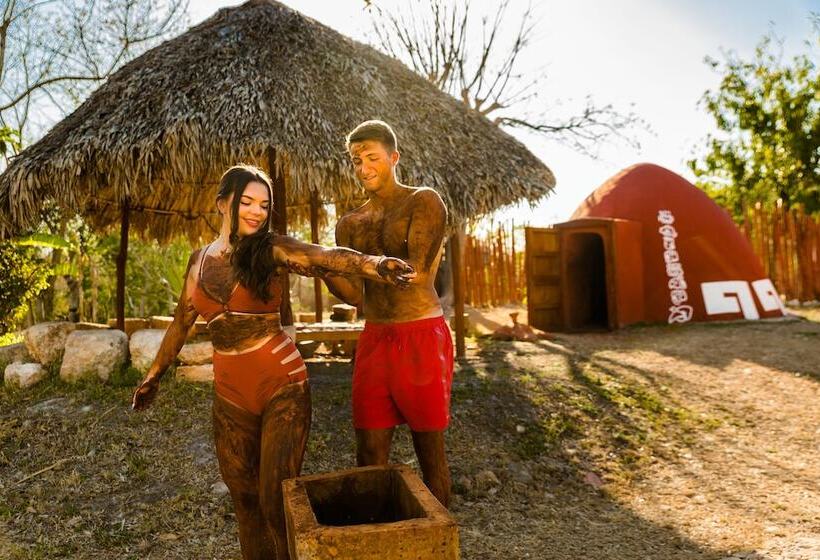 带2个双人床的标准工作室, Uxmal Resort Maya