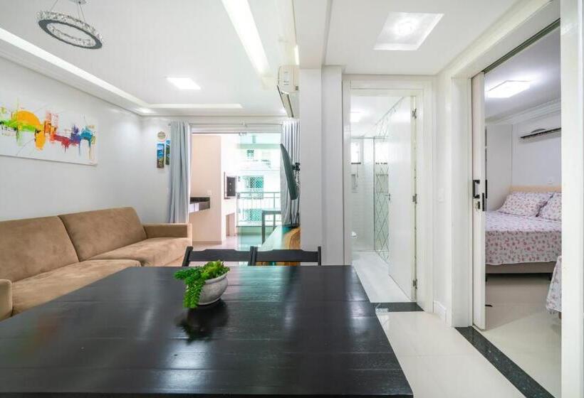 شقة غرفة واحدة مطلة على حمام السباحة, Bombinhas Summer Beach