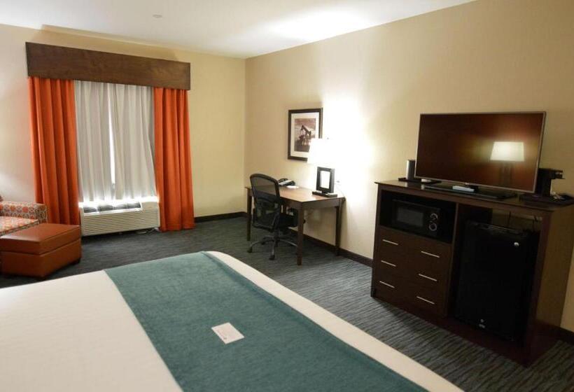 适合残疾人士使用的带超级大床的标准间, Best Western Plus Longhorn Inn & Suites