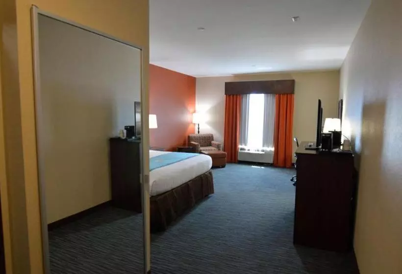 身障者適用キングサイズベッドルーム, Best Western Plus Longhorn Inn & Suites