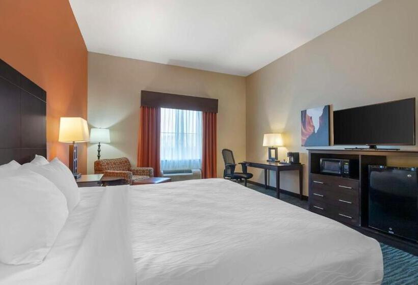 장애인을 위한 킹사이즈 침대 스탠다드 룸, Best Western Plus Longhorn Inn & Suites