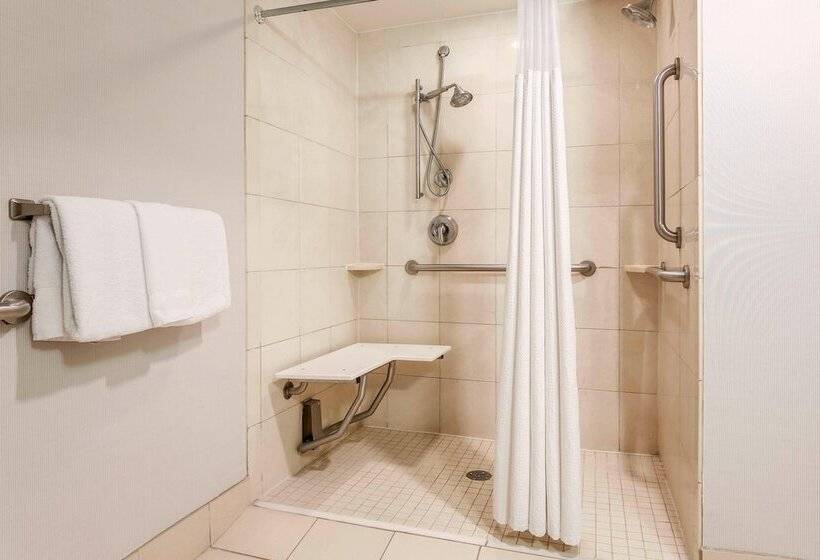 스탠다드 스튜디오 더블 침대, Courtyard By Marriott Amarillo Downtown