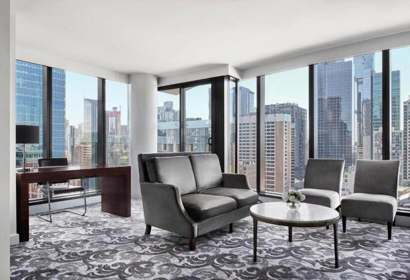 キングサイズベッドのスイートルーム, Sheraton Melbourne