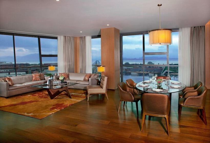 דירת שלושה חדרים, The Oct Harbour, Shenzhen  Marriott Executive Apartments