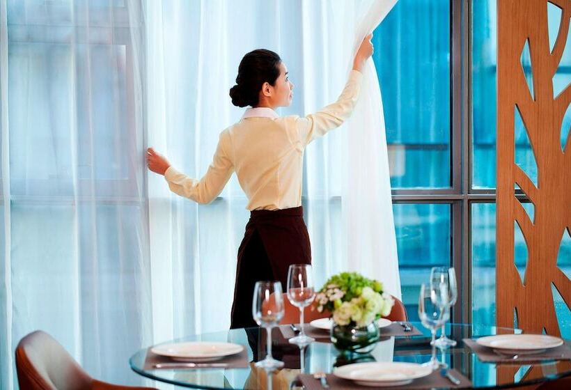 דירת שלושה חדרים, The Oct Harbour, Shenzhen  Marriott Executive Apartments