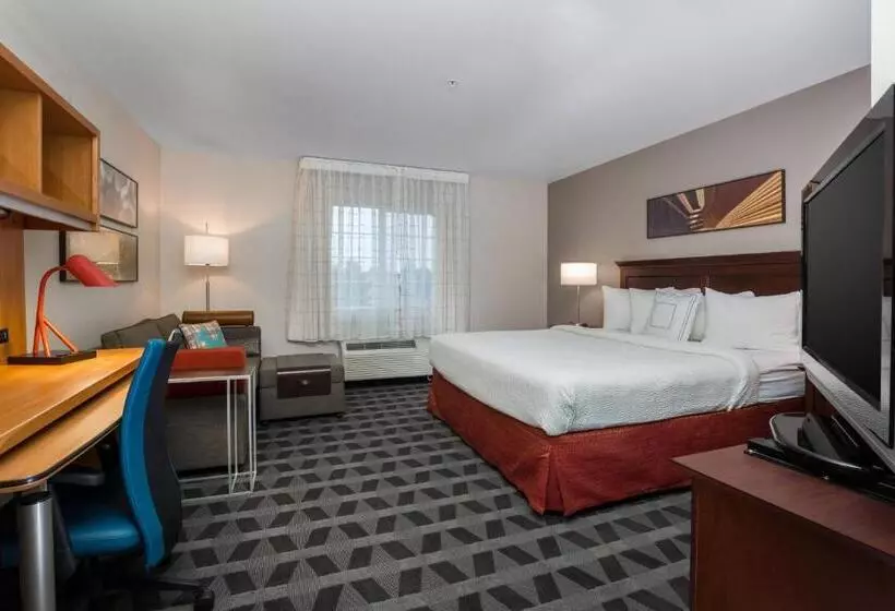 キングサイドベッドのスタンダードワンルーム, Towneplace Suites By Marriott Boise Downtown/university