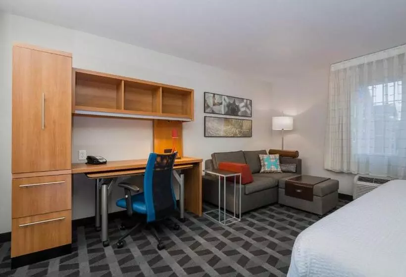 キングサイドベッドのスタンダードワンルーム, Towneplace Suites By Marriott Boise Downtown/university