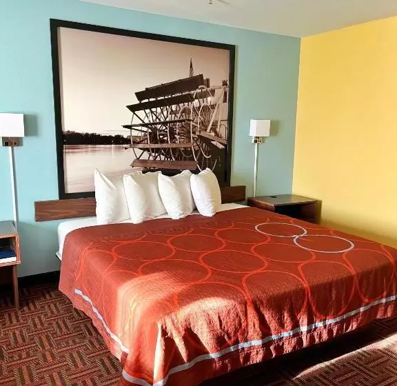 اتاق استاندارد با تخت بزرگ, Super 8 By Wyndham Peoria