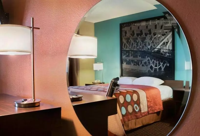 اتاق استاندارد برای معلولان, Super 8 By Wyndham Peoria