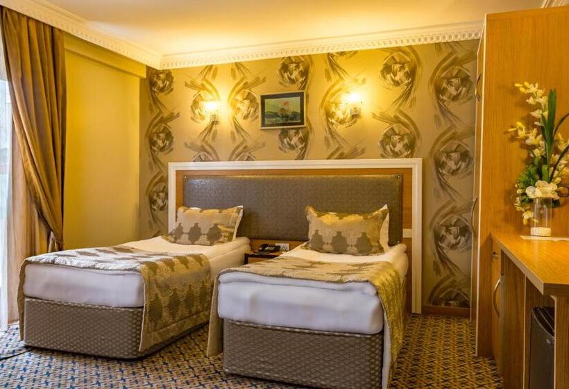 اتاق استاندارد سه تخته با بالکن, Grand Rosa