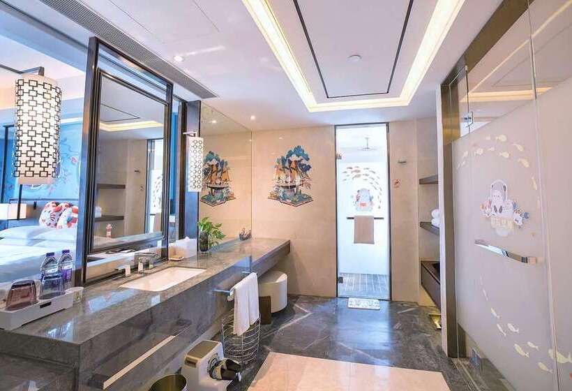 חדר סטנדרט עם מיטת קינג, Hilton Haikou Meilan