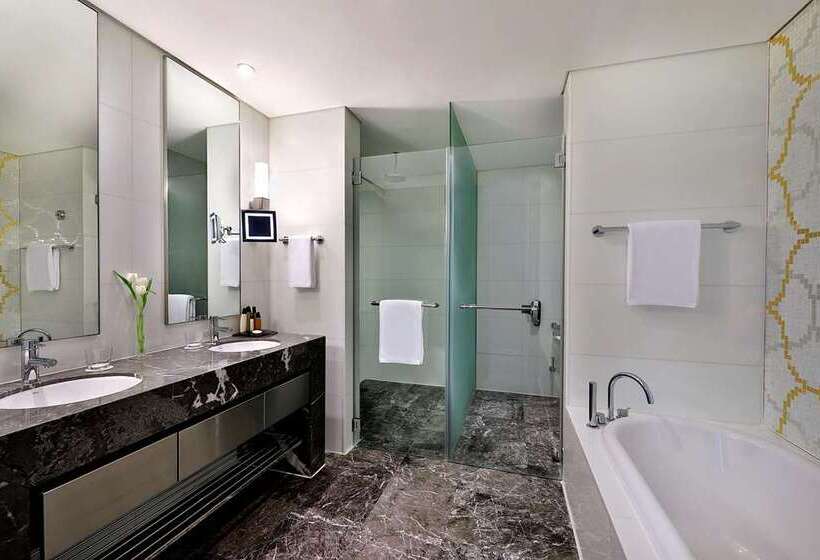 חדר סטנדרט נוף לים, Hilton Haikou Meilan