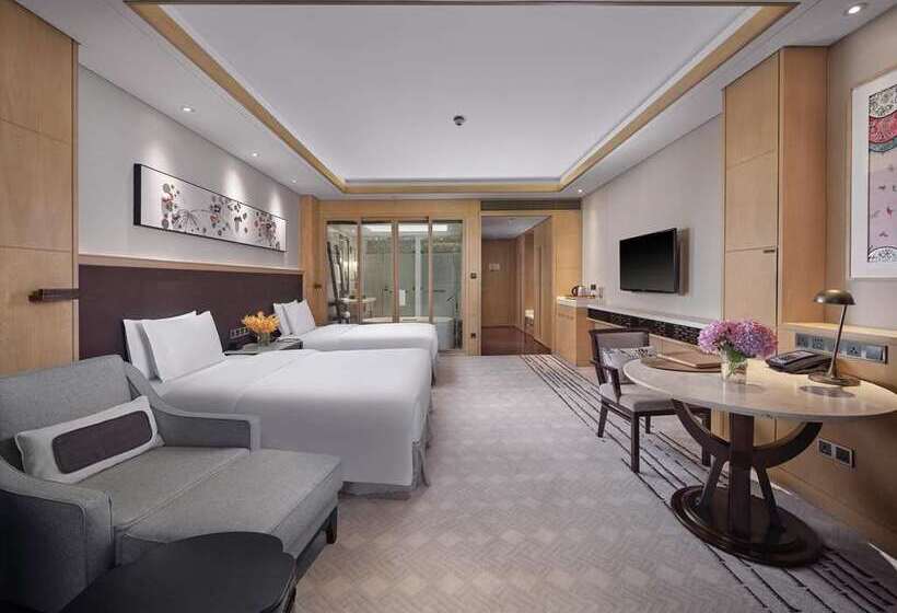 חדר פרמיום נוף לים, Hilton Haikou Meilan