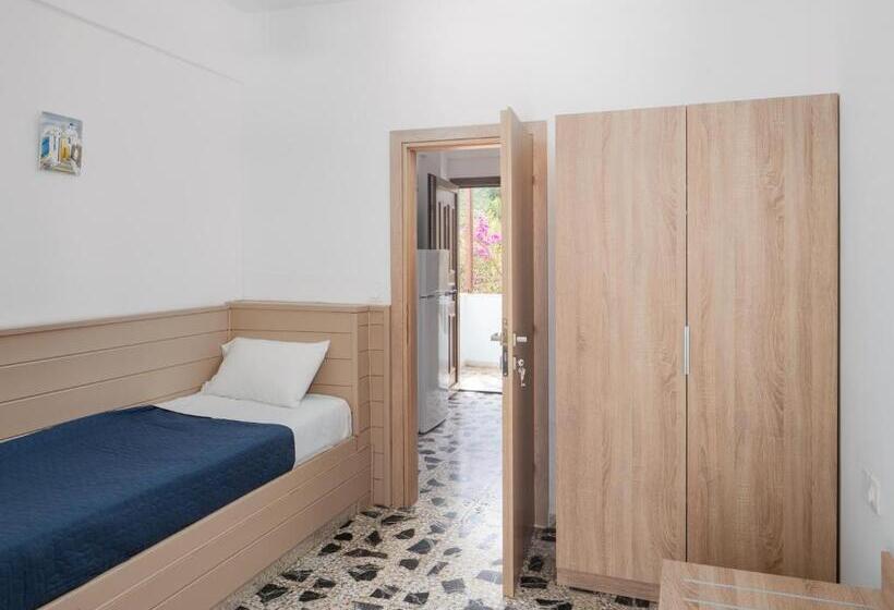 침실 2개 바다 전망 아파트, Spiros Soula Family Hotel & Apartments