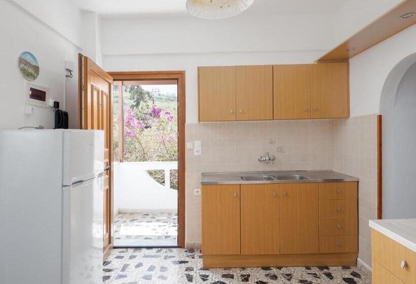 침실 2개 바다 전망 아파트, Spiros Soula Family Hotel & Apartments