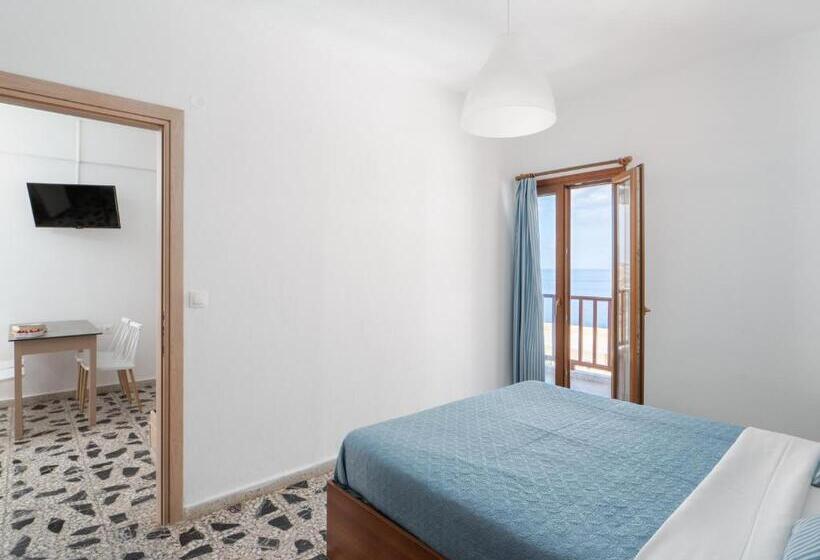 침실 1개 바다 전망 아파트, Spiros Soula Family Hotel & Apartments