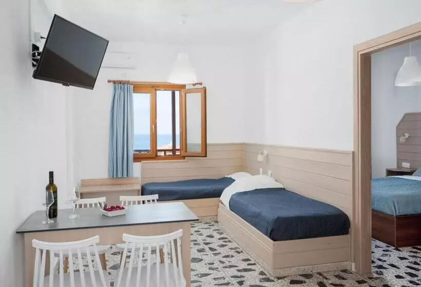 海の見える１ベッドルームアパートメント, Spiros Soula Family Hotel & Apartments