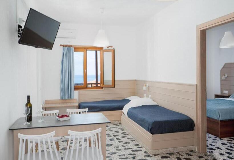 Triple Room Sea View, Spiros Soula Family Hotel & Apartments