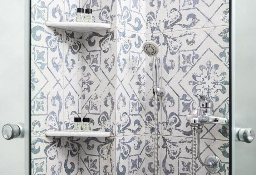 스탠다드 발코니 룸 바다 전망, Spiros Soula Family Hotel & Apartments