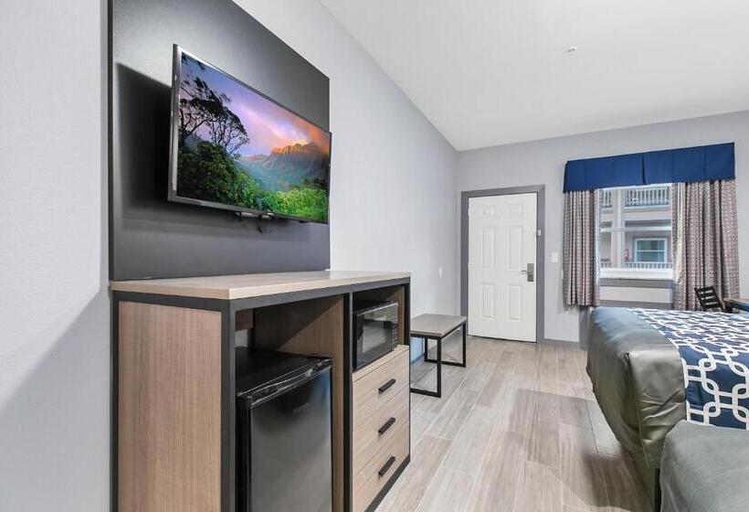 غرفة قياسية مطلّة علي حمام السباحة, El Delfin Lodge